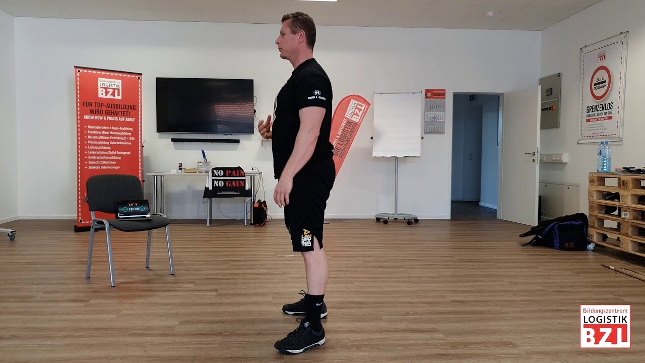 Fitnesstipps für Logistiker, Teil zwei: das Kurzprogramm